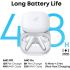 Anker soundcore Liberty 5, Noise-Cancelling Wireless Earbuds, 2x Stronger Voice Reduction, Real-Time Adaptive Noise Cancellation, Fast Charging, Dolby Audio, 6-Mic AI Clear Calls, Long Battery Life - White
